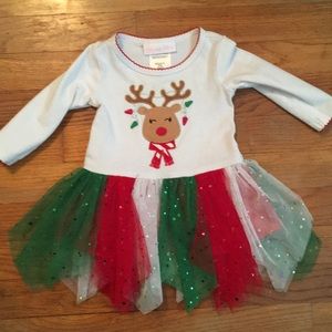 6-9 month reindeer dress